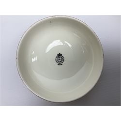 Mid/late 20th century Royal Worcester ginger jar and cover decorated by John Freeman, hand painted with a still life of fruit upon a mossy ground, signed Freeman, with black printed mark beneath and painted shape number 2826, H17.5cm