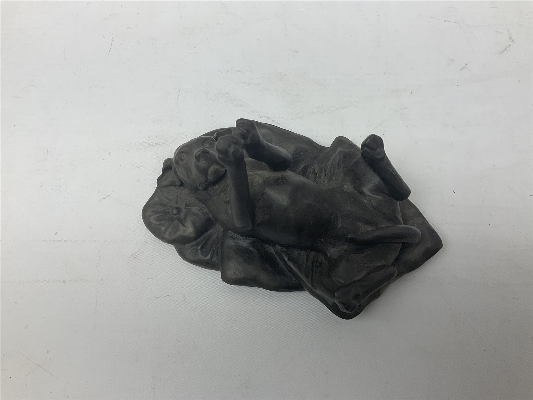 Cast bronze figures of dogs to include examples marked J. Spouse, David Hughes, Anne Godfrey, Lindner and other bronzed examples etc