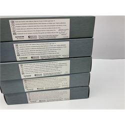 Seventeen Atlas Editions Collections battleships in original boxes, to include HMS Ramillies, Yamato, HMS Repulse, Missouri etc