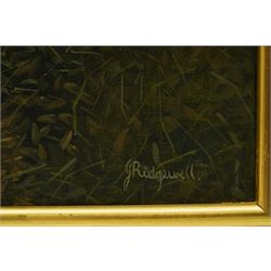 John Ridgewell ARCA (British 1937-2004): 'Richmond - Yorkshire', oil on canvas signed, titled and dated on Fischer Fine Art Ltd label verso 80cm x 101cm