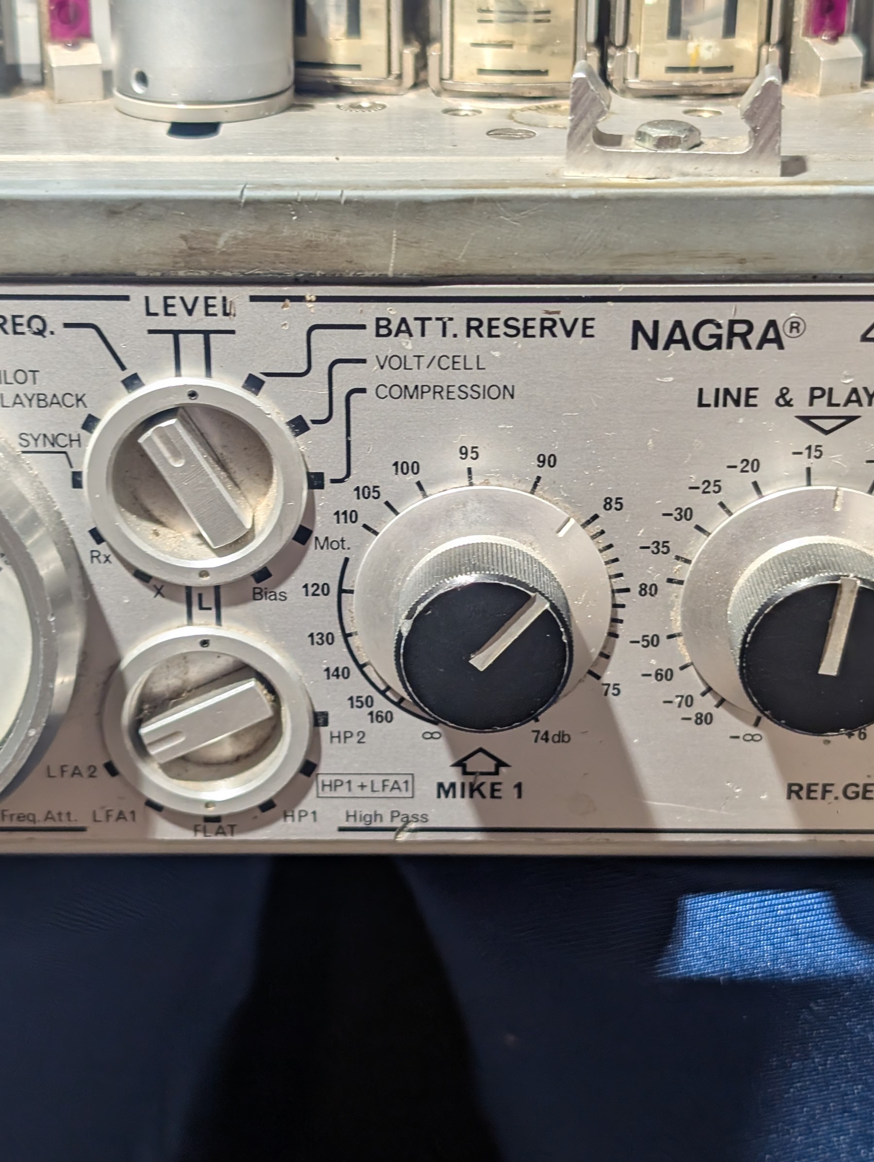 Nagra 4.2 portable mono reel to reel tape recorder, made in Switzerland, circa 1970
