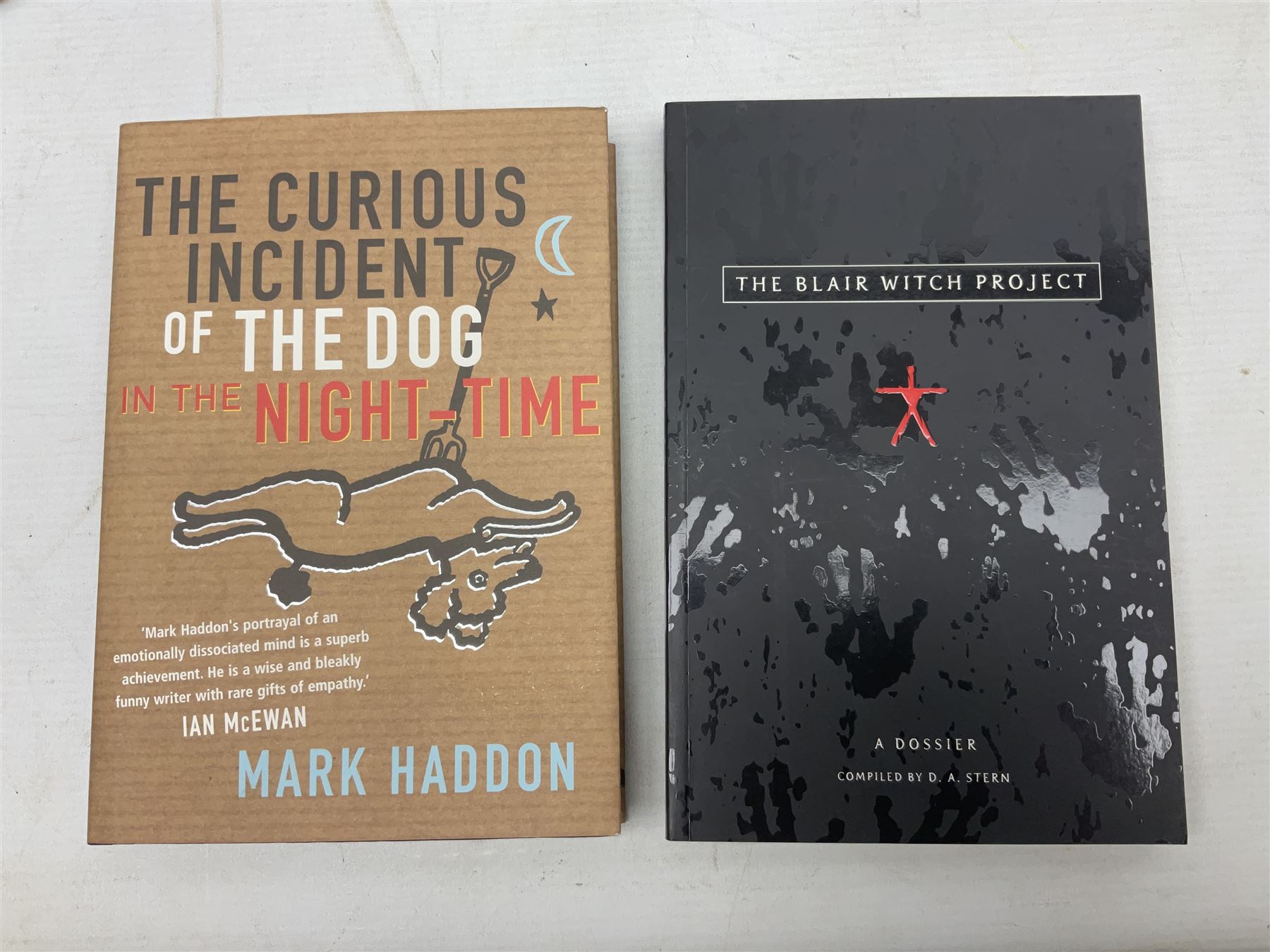 Collection of first edition books, to include John Boyne; The Boy in the Striped Pyjamas, limited edition 910/1000, singed by author, Jasper Fforde; The Eyre Affair, signed by author, Mark Haddon; The Curious Incident of the Dog in the Night-time , D.A.Stern; The Blair Witch Project: A Dossier, etc (16)