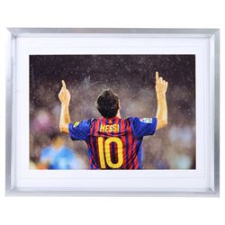 Collection of signed sporting photographs, including Jimmy White, Phil Taylor, Bobby George, Eric Bristow, John Lowe, mostly dedicated, together with spurious signatures of Michael Schumacher and of Lionel Messi