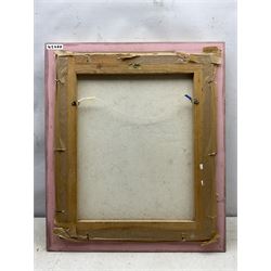 After Sir Thomas Lawrence (British 1769-1830): Mr and Mrs John Julius Angerstein, oil on canvas unsigned, titled on the mount 58cm x 49cm; After Domenico Induno (Italian 1815-1878): The Letter, oil on canvas signed 58cm x 49cm (2)