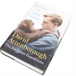 Attenborough, David; Life on Earth, Collins, London 1979 first edition hardback, A Life on Our Planet, Witness Books, London 2020 first edition hardback, together with seven other David Attenborough books  