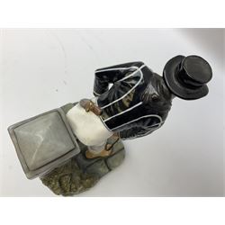 Michael J Sutty limited edition Seaman figure from the Trafalgar Period (1805), 93/250, from the British Naval Figures series, H21cm