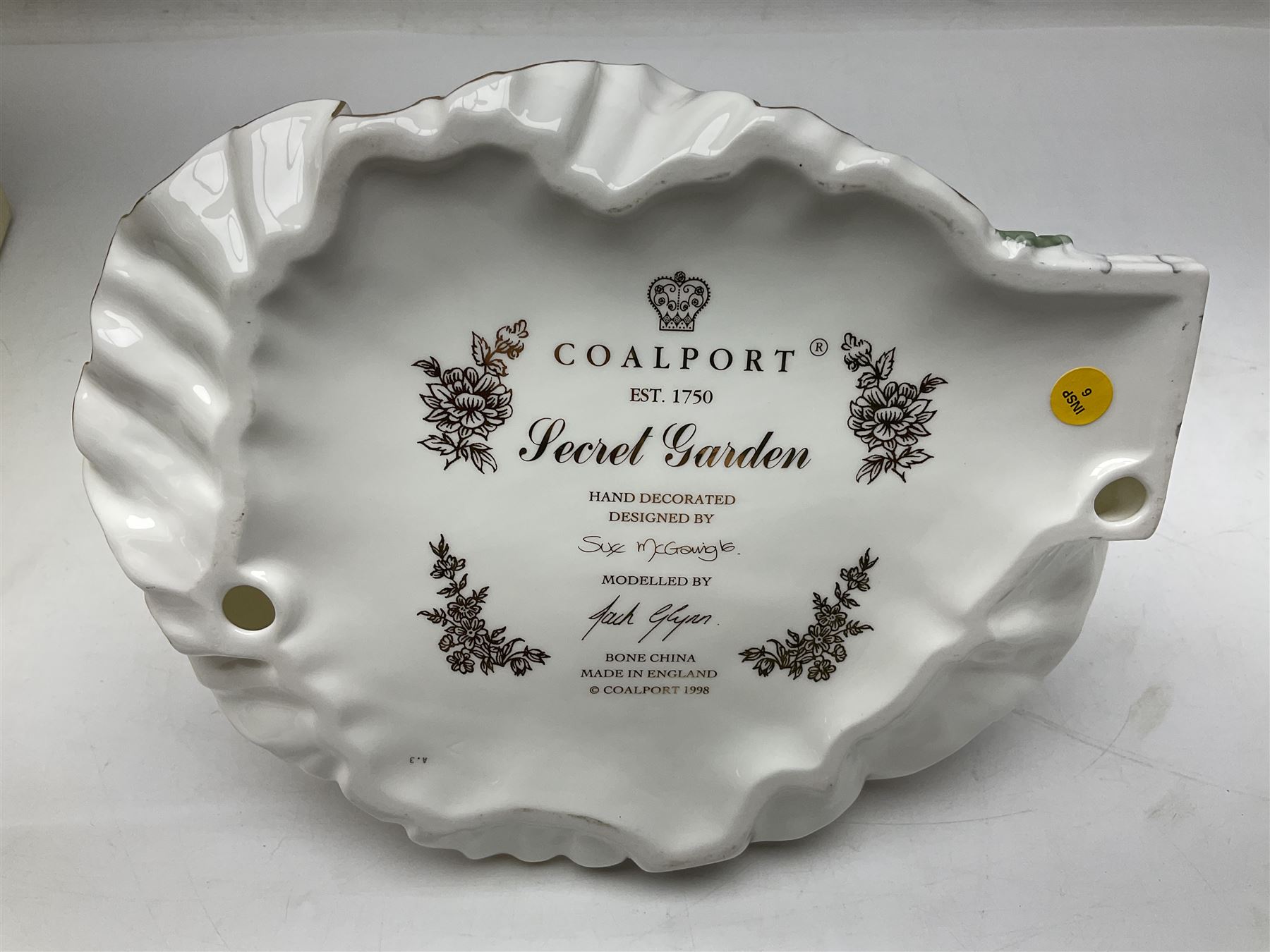 Coalport figure, Secret Garden, designed by Sue McGarrigle, with original box and certificate of authentication, H26cm