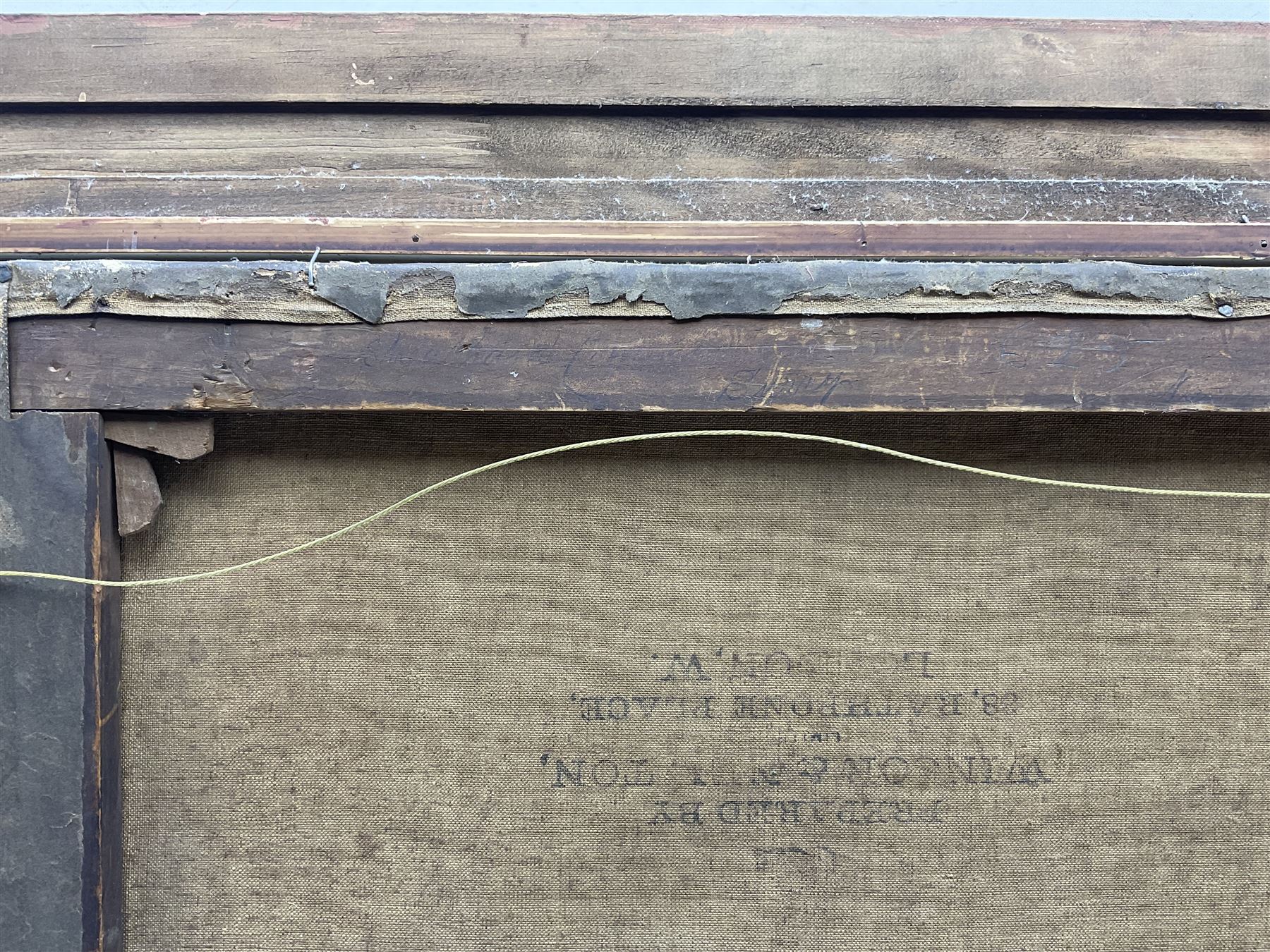 Edmund John Niemann (British 1813-1876): Country Church, oil on canvas signed, indistinctly titled on the stretcher 29cm x 49cm