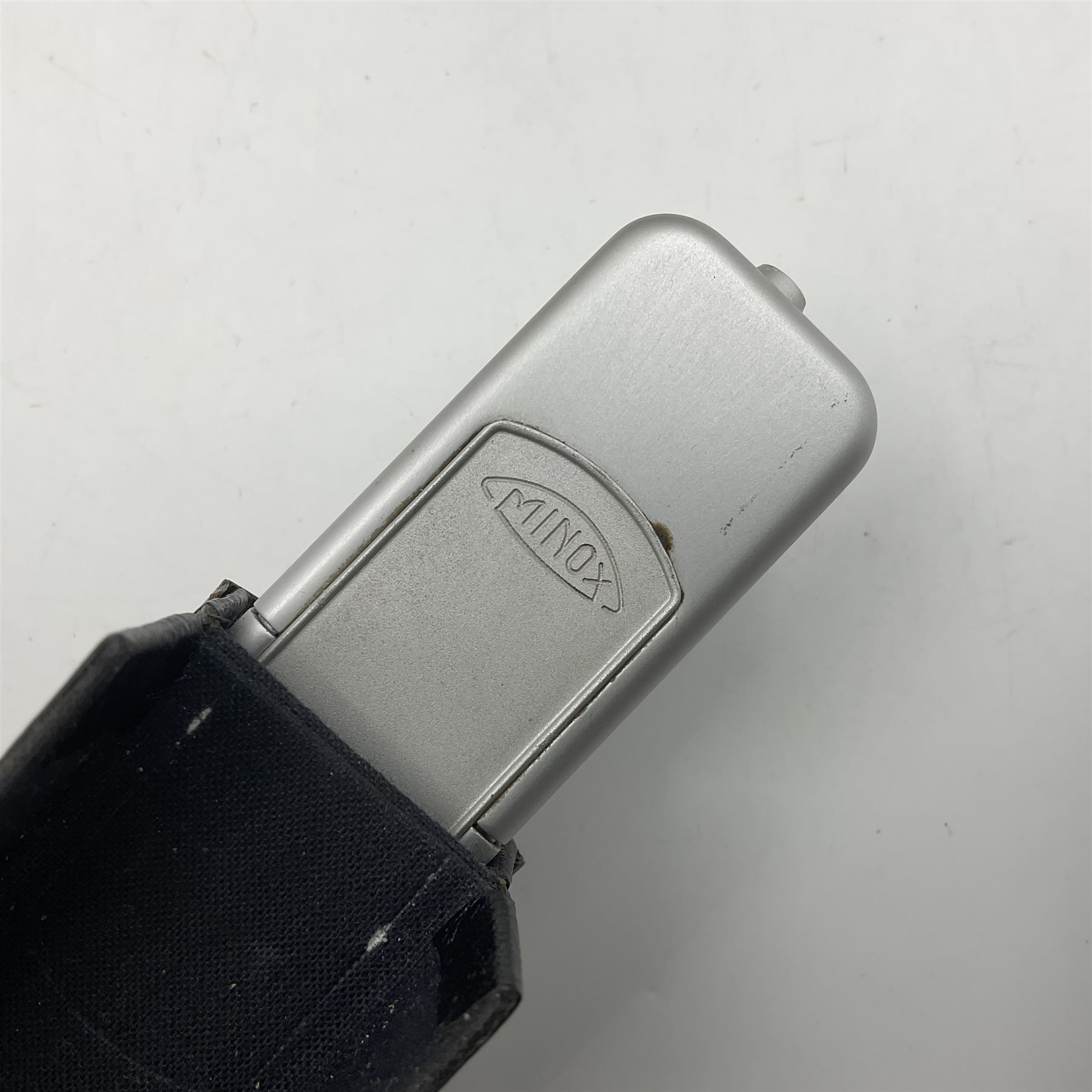 Minox C camera with 'Minox 1:3.5 f=15mm' lens, in fitted leather case with original box 