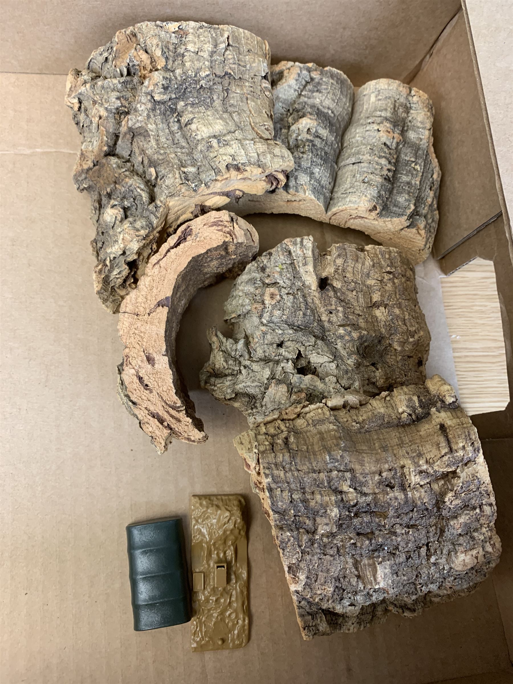 Various makers military vehicles - boxed Corgi Tiger Mk.1 tank No.900; six other by Corgi; four by Dinky; and over twenty others predominantly by Matchbox/Lesney, all unboxed; together with a quantity of plastic soldiers by Lesney etc; and some battlefield layout accessories