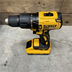 DeWalt DCD778 18V combi brushless cordless drill, with 2 x batteries, charger and hard case