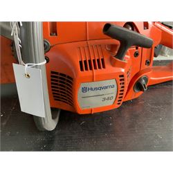 Husqvarna e-series 340 chainsaw - THIS LOT IS TO BE COLLECTED BY APPOINTMENT FROM DUGGLEBY STORAGE, GREAT HILL, EASTFIELD, SCARBOROUGH, YO11 3TX