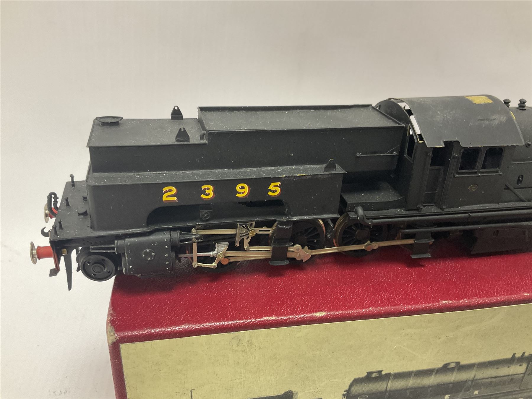 DJH Model ‘00’ gauge - kit-built K40 Class U1 LNER Garratt 2-8-0+0-8-2 locomotive no.2395, with original box; together with similar kit-built LMS Beyer-Garratt 2-6-0+0-6-2 locomotive no.47982 