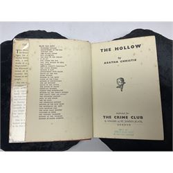 Six Collins Crime Club Agatha Christie novels, including Elephants can Remember, Nemesis, Sleeping Murder, etc together with Agatha Christie; The Hound of Death Odhams Press, all first editions 