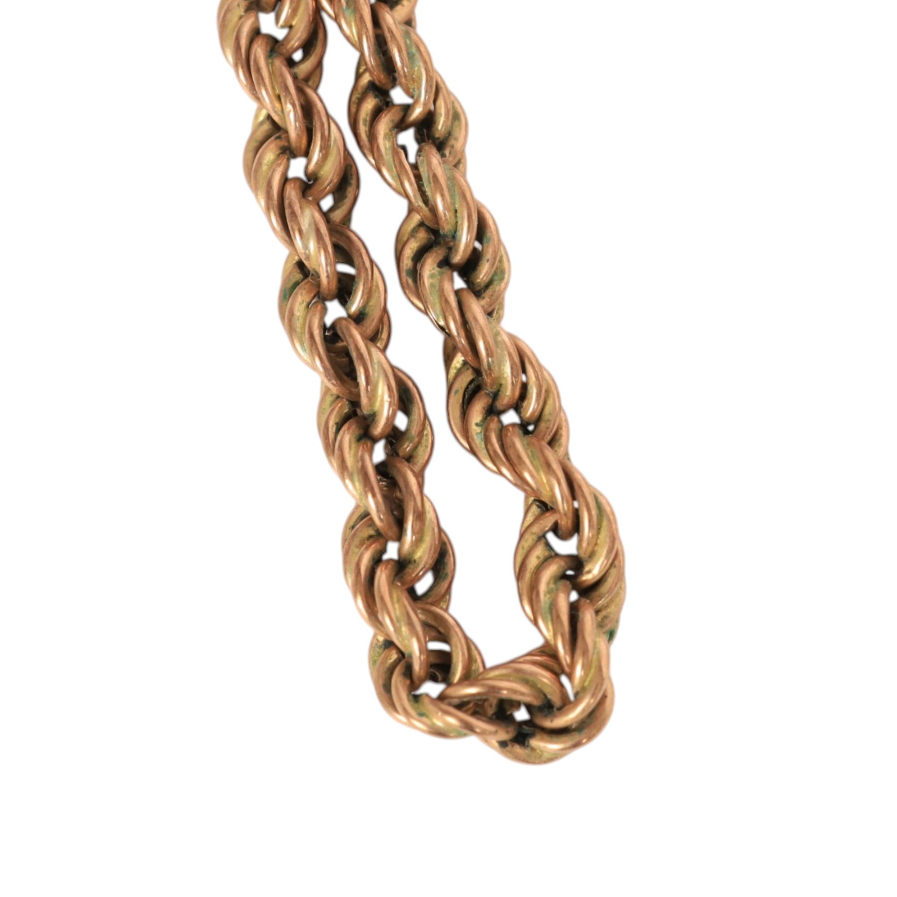 9ct gold jewellery oddments, including stone set brooch front and two chains