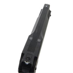 Walther CP99 air pistol, serial no J50295837,  together with Grizzly Win Mag Jr. air pistol and one other air pistol 