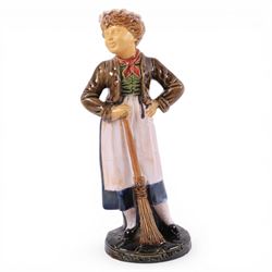 Rosenthal figure Madonna, together with Potter & Moore perfume bottle and Bernard Bloch maid 