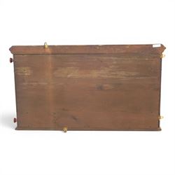 Snooker and Billiard accessories including a Thurston & Co Ltd snooker scoreboard, and Burroughes & Watts, London, billiard ball storage cabinet and white scorer