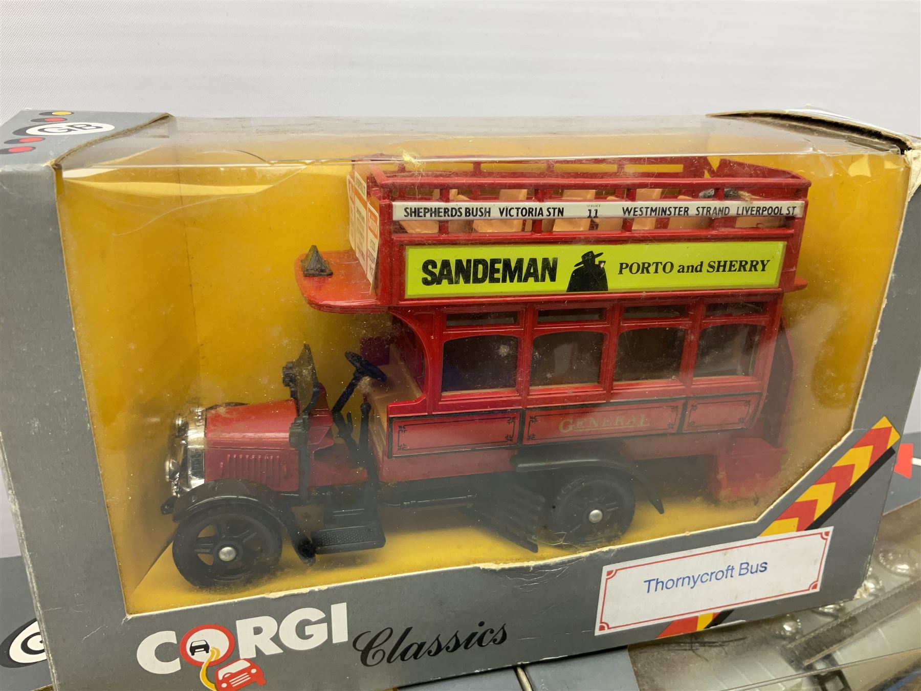 Fourteen boxed Corgi Classics die-cast models, to include ACE 508 forward control 5to Cabover, Bedford O Series Pantechnicon, Mack Truck, Thornycroft bus, etc 