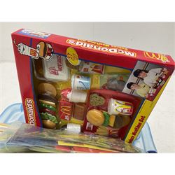 Large quantity of Mcdonalds toys in three boxes