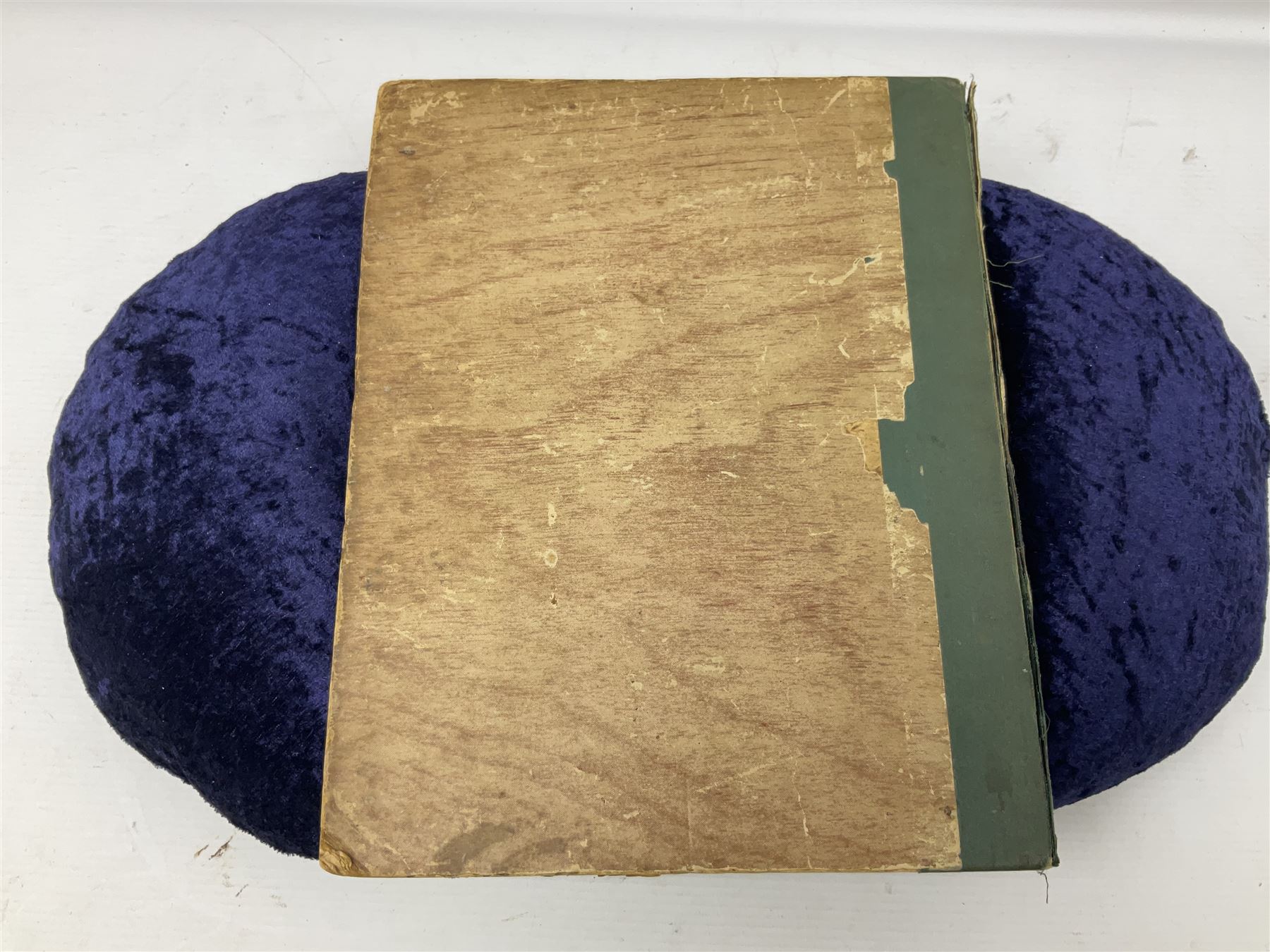 The Yorkshire Post Kriegie Edition. A 1945 book reproducing the exploits of Prisoners of War in Stalag Luft VI, with compliments letter from the publishers. Simulated wood paper covered card boards.