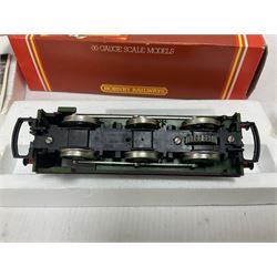 Hornby ‘00’ gauge - LBSC Class A1 0-6-0 ‘Brighton Works’ Terrier locomotive no.32635; LBSC E2 Class 0-6-0 tank locomotive no.100; BR Class 3F Jinty 0-6-0 tank locomotive no.47480; Caledonian ‘Pug’ Class 0-4-0 Saddle Tank locomotive no.270; GNR Class J13 0-6-0 Saddle Tank locomotive no.1247; LNER Class J83 0-6-0 locomotive no.8477; Class J52 0-6-0T locomotive no.68831 in BR black; in original boxes; BR Black 0-4-0 locomotive no.56025, in ‘Smokey Joe’ box; two further loose locomotives comprising ‘Waddon’ 0-6-0 locomotive no.54 and Caledonian Railway 0-4-0 locomotive no.270 (10) 
