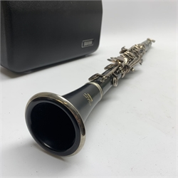 Yamaha 26II five-piece clarinet, serial no.014832, cased
