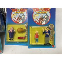 Fourteen carded action figures comprising Toy Story, X-Men Marvel Legends, Lord of the Rings, The Lost World Jurassic Park (2), The Secret Saturdays, Wallace & Gromit, Corgi Tom & Jerry (4), Flintstones, Lost in Space and Disney Infinity Cars; all in unopened blister packs; together with two boxed Robocop figures and carded James Bond car (17)