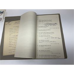 WW2 submarine interest - archive of ephemera and photographs relating to submariner Petty Officer (later Lieutenant) Thomas William Gould V.C. of HMSub Thrasher; predominantly post-war with later copies of contemporary photographs and documents including Certificate of Service in slip-case, War Patrol Reports, First Day Covers, press cuttings, 'For Valour' film script, business cards etc.
Auctioneer's Note: An extract from Gould's VC award citation reads 