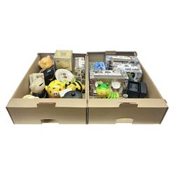 Collection of Ringtons novelty ceramics including money boxes, salt and pepper shakers, etc