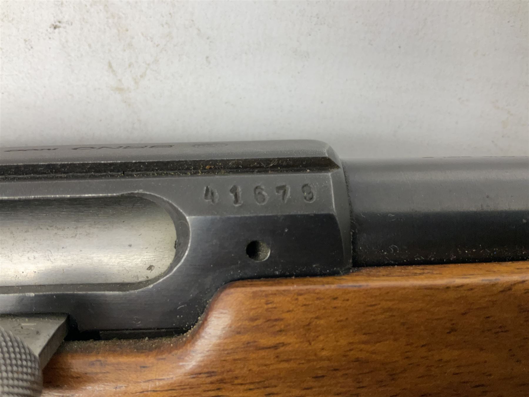 BRNO Model 581 semi-automatic .22 rifle, the 56cm barrel threaded for a sound moderator, serial no.4169, L101cm FIREARMS CERTIFICATE REQUIRED OR RFD