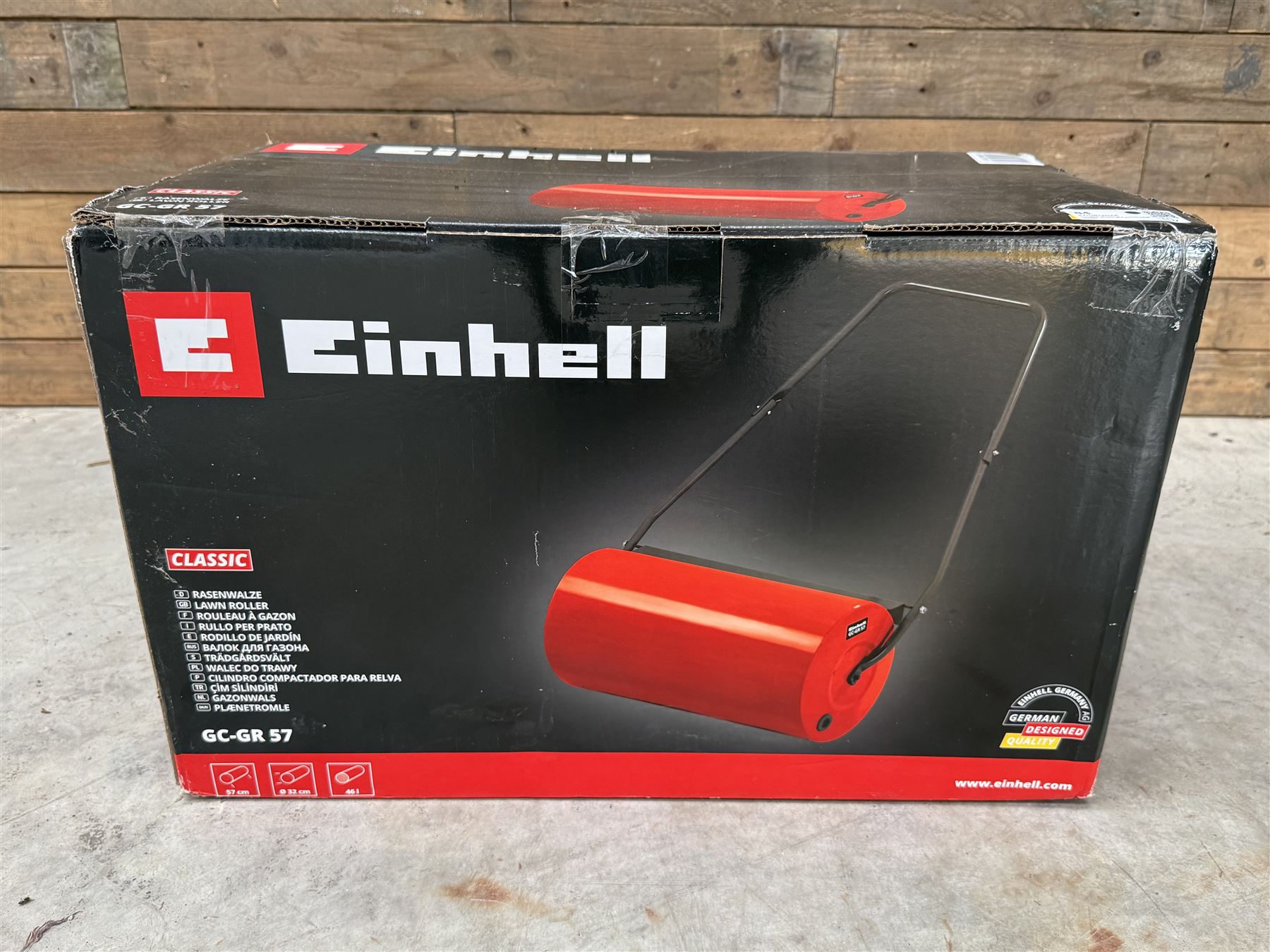 Einhell garden roller