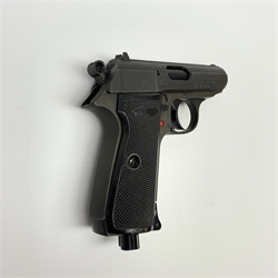 Walther PPK/S .177 BB CO2 pistol L17cm. Looks virtually unused in box.