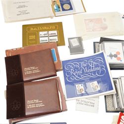 Great British and world stamps, including Queen Elizabeth II mint decimal issues, 1976 Montreal Olympics Collection in two volumes, first day covers in two folders, loose stamps etc
