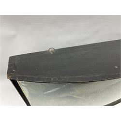 Taxidermy: Brown trout (Salmo trutta), skin mount set above a pebbled river bed with reeds and ferns, against blue painted back drop, enclosed within an ebonised bow-front display case, with 'Costa Beck June 8th 1920, Weight 3 3/4lbs',inscribed to the glass, H31cm, L62cm 