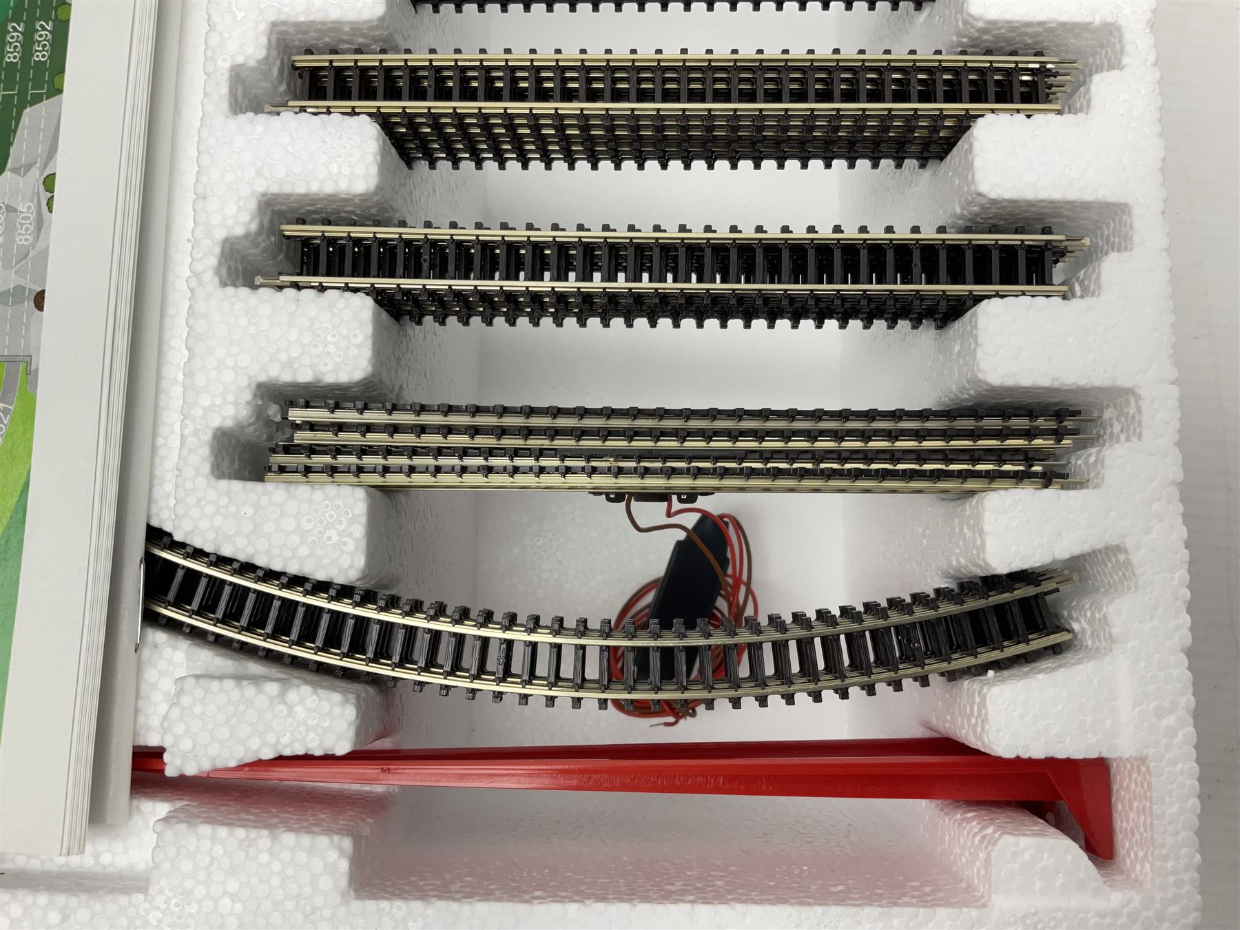Marklin 'Z' gauge - No.81863 train set with 2-10-0 locomotive and six goods wagons; still factory sealed in box