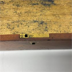 Three modern bullet moulds comprising Lee double cavity .44 calibre, boxed with instructions; and two Lyman .38 calibre; all in unrelated 19th century mahogany box