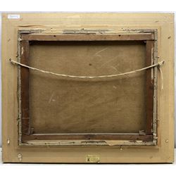 Reginald Grange Brundrit RA ROI (British 1883-1960): Yorkshire Dales Stream, oil on canvas signed 49cm x 59cm