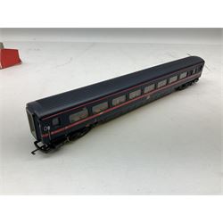 Hornby/Lima '00' gauge - eleven passenger coaches including four LNER teak finish, Inter City sleepers, GNER Service and Tourist coaches etc; all boxed (11)
