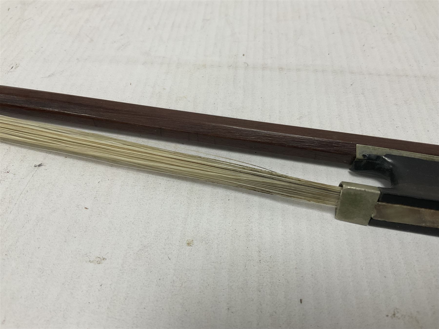 Wooden violin bow