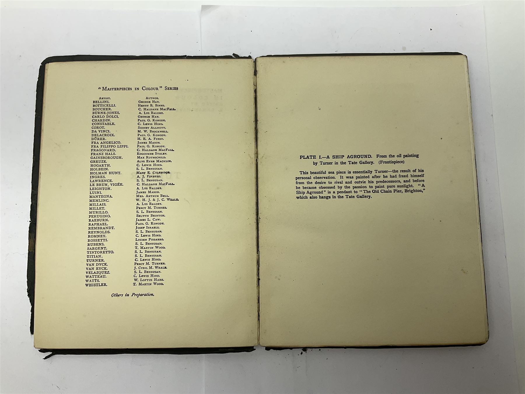 Barker, Cicely; The book of the Flower Fairies, Blackie & Son Ltd, Glasgow, Hind, Lewis. C; Turner, T.C & E.C. Jack, London, Knight, Laura; Oil Paint and Grease Paint, Ivor Nicholson & Watson, London and two other books 