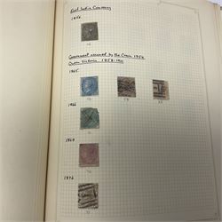 Queen Victoria and later Great British and World stamps, including imperf penny reds, perf penny reds, 1873-80 three pence stamps, 1883-84 two shillings and sixpence, various fiscal and revenue stamps, King George VI ten shilling dark blue used block of four, Aden, Antigua, Australia, Bahamas, Barbados, Basutoland, Bermuda, British Guiana, British Honduras, British Solomon Islands, Burma, Ceylon, Falkland Islands, Heligoland etc