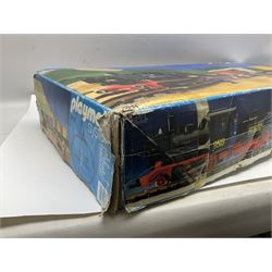 Playmobil 'G' gauge - 4031 Pennsylvania Railroad train set with 2-4-0 locomotive No.9518, tender, cattle truck and brake van, quantity of track, controller and other accessories; boxed with outer delivery packaging