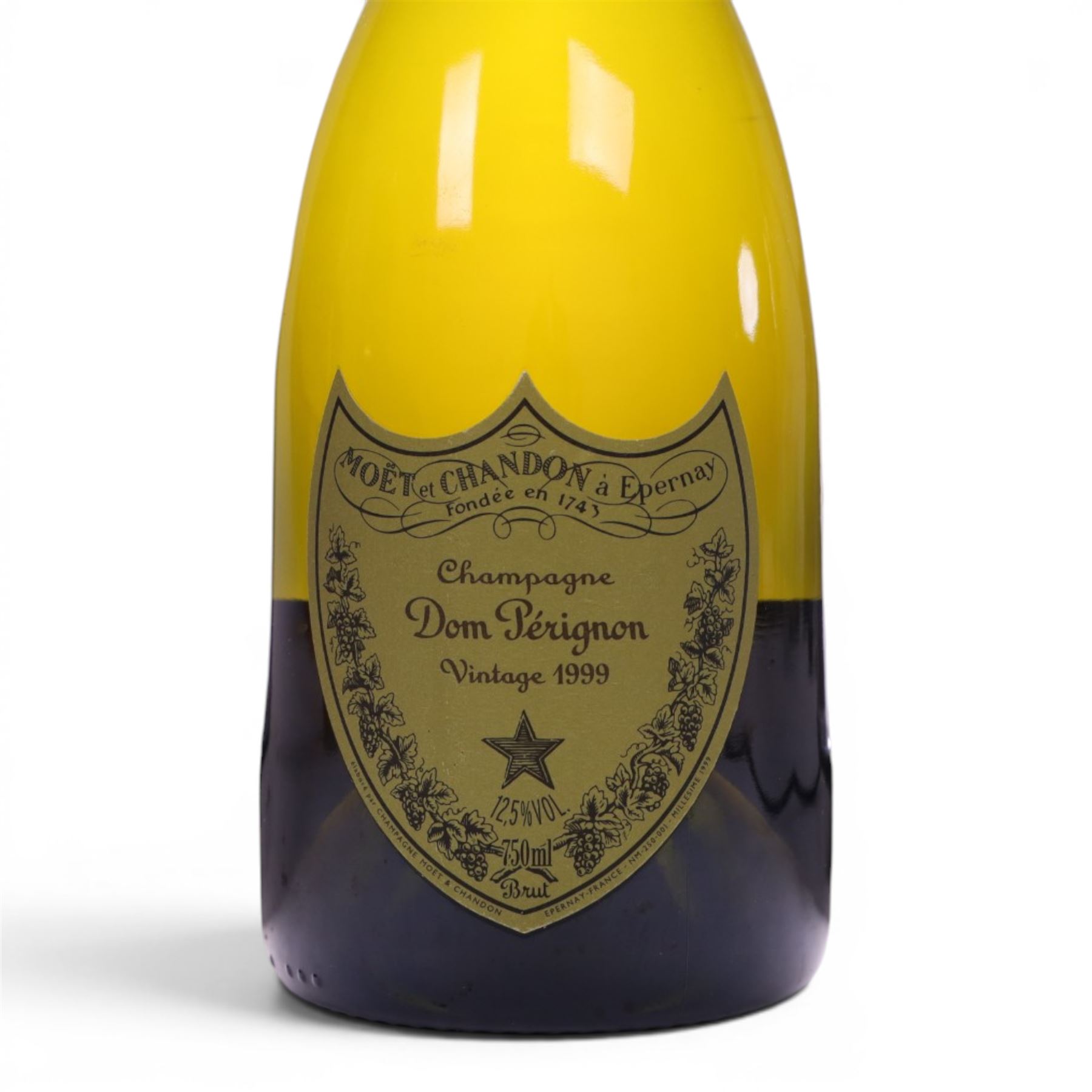Dom Perignon 1999 vintage champagne, 750ml , 12.5%
