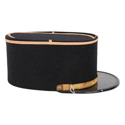 WWII French Colonial Marine Officer's kepi, circa 1939-1945, together with Infanterie de Ligne kepi