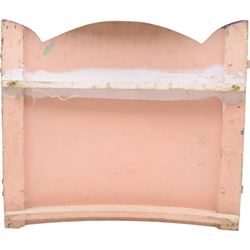 Pair of 20th century fairground waltzer panels, H70cm, W80cm