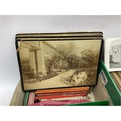 Collection of Victorian and later stereoscopic views, including local Scarborough scenes and mountaineering scenes, together with seven stereoscope viewers, including one viewer and some views by Underwood & Underwood