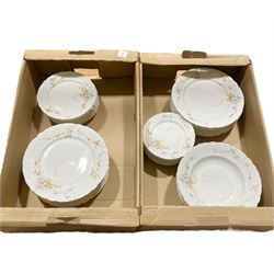 Victorian Rosenthal Tilly dinner wares, 