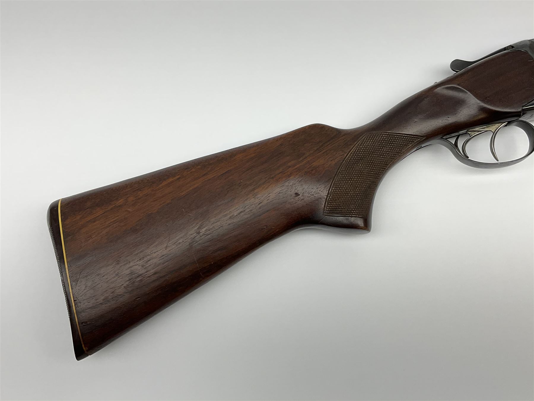 Russian Baikal 12-bore over-and-under double barrel boxlock non-ejector sporting gun, 72.5cm choked barrels with 2.75