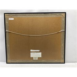 Fred A Simmonds (British 20th century): 'A Rough Sea Whitby', watercolour signed, titled verso 37cm x 48cm